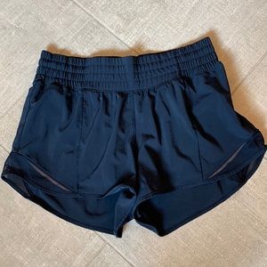 Lululemon 4” High Rise Navy Blue